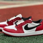 Pure Original AJ1 Low Chicago White Red 2025 HQ6998-600