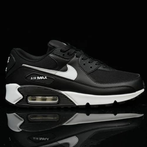 PB-MAX Nike Air Max 90 Running Shoes Black White DH8010-002