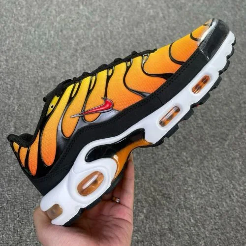 PB-MAX Nike Air Max Plus Running Shoes Black Orange Yellow HF0552-001