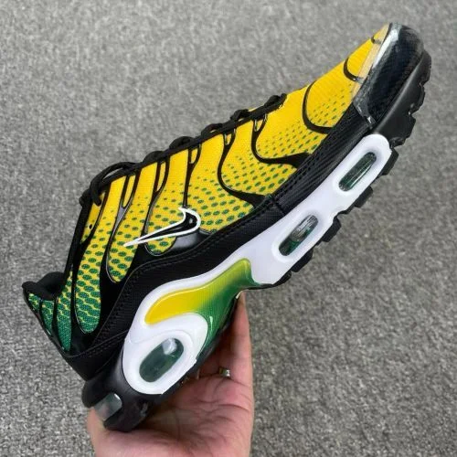 PB-MAX Nike Air Max Plus Running Shoes Black Yellow IB7671-700