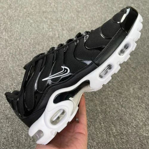 PB-MAX Nike Air Max Plus Running Shoes Black White DM2362-001