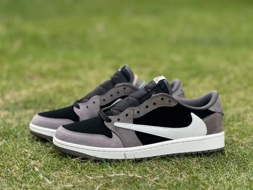 AJ1 Travis Scott Low Top Black Grey DM7866-201