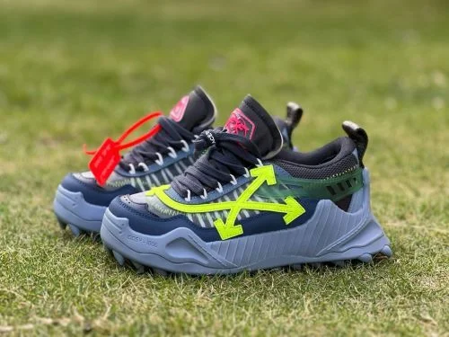 OFF-WHITE ODSY 1000 Blue Yellow Dad Shoes