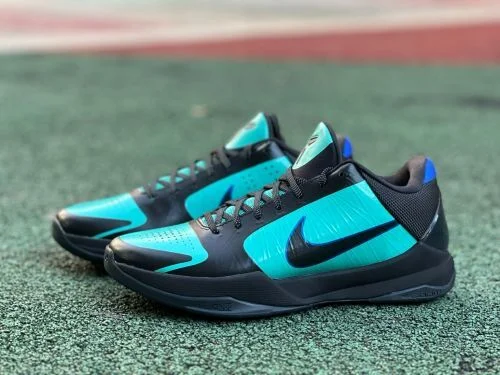 S2 Pure Original Kobe 5 Tiffany EYBL PE Black Green IH0274-300