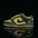 M Version Pure Original Dunk Supreme Black Yellow HQ8487-300