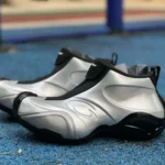 XA Pure Original Balenciaga 19th Basketball Sneaker Silver Black 824909WBKBM8010