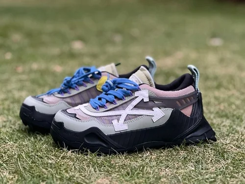 OFF-WHITE ODSY 1000 Grey Black Pink Dad Shoes