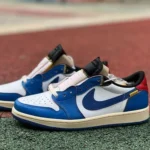 AJ1 Union Low Top Splice White Blue HQ6998-146