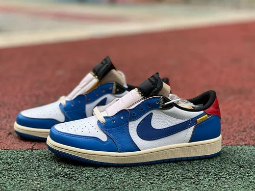 AJ1 Union Low Top Splice White Blue HQ6998-146