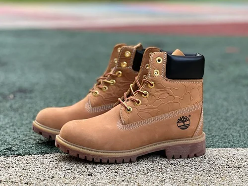 Timberland Printed Classic Work Boots Yellow Premium Upgrade 2025 F/W