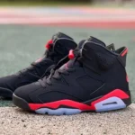 OG Pure Original AJ6 Black Red High Top Reverse Infrared CT8529-001