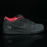 M Version Pure Original Supreme x Nike Dunk SB LOW PRO QS Black HQ8487-001