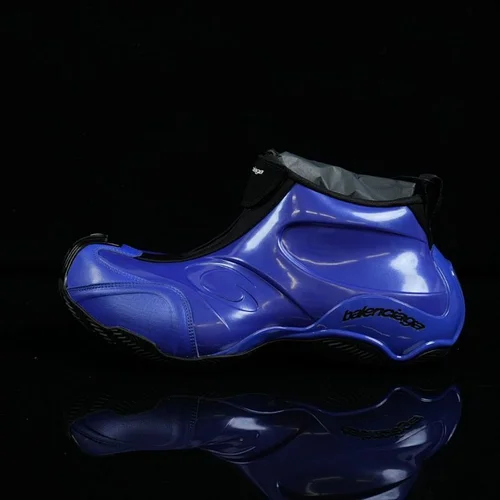 XA Version Balenciaga Basketball Sneaker Blue