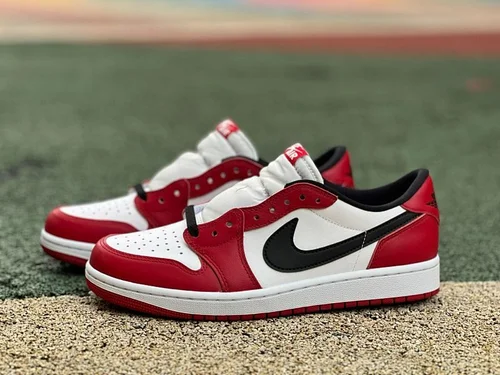 LJR Version AJ1 Low Chicago White Red HQ6998-600