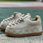 LOUIS VUITTON x Nigo Yeti FW25 Beige Suede Snow Boots