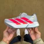 Pure Original Carbon Rod Adidas Adizero Adios Pro 4 Silver Red JR6372