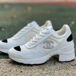 Chanel 25SS F/W New High Heel Colorblock Casual Sport Shoes