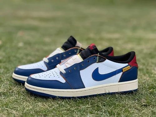 AJ1 Union Low Top Splice White Blue HQ6998-146