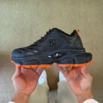 MLB Winner Chunky Cyber Dad Shoes Black Orange 3ASHW005N