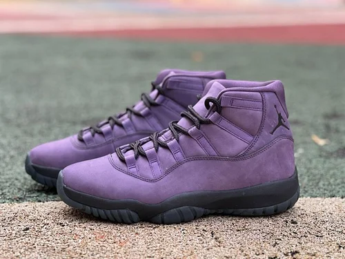 Pure Original AJ11 Las Vegas High Top Purple IO8961-553