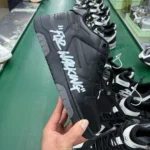 OFF-WHITE Out Of Office Low Top Pure Black