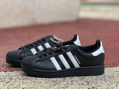 Pure Original Adidas Superstar 2 Black White JI0079