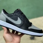 Air Jordan 1 Retro Low Black Grey Low-Top Sneaker 705329-003