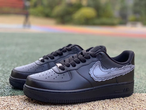 Sky High Farm Workwear x KAWS x Nike Air Force 1 Black CW22