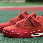 GX Pure Original AJ4 Red Brick Orange Brown Low Retro Basketball Shoes HF4340-800