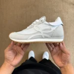 LOEWE Flow Runner High Top Training Shoes White Gum Sole