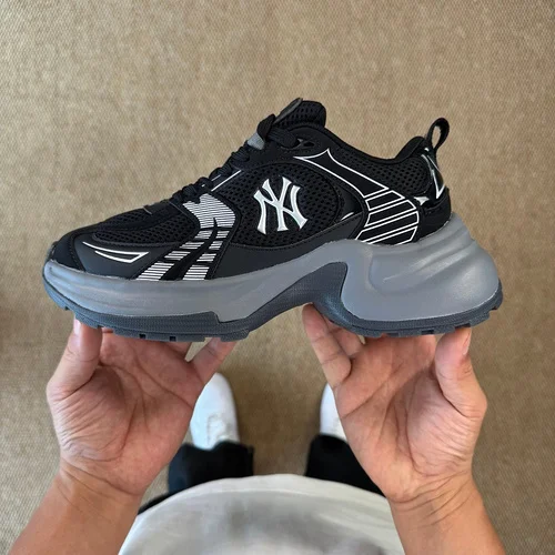 MLB Chunky Dad Shoes Black 3ASHW045N (GP002)