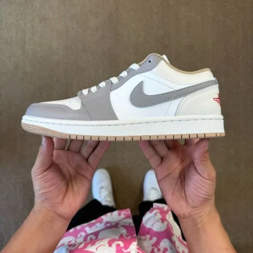 DT Pure Original AJ1 Low Top Beige Grey 553558-169