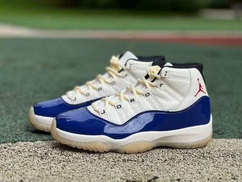 Heyuan Pure Original Air Jordan 11 "Rare Air" White Blue IH0296-400