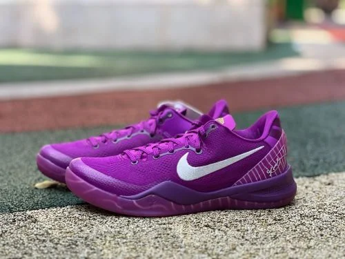 Pure Original Kobe 8 "Eybl" Purple PE Basketball Shoes HJ7265-500
