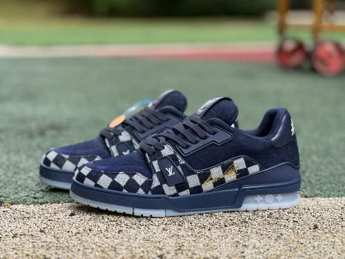 LV Nigo Blue Denim LOUIS VUITTON x Nigo Trainer FW25