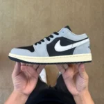 DT Pure Original AJ1 Low Top Suede Black Grey HQ2010-012