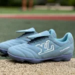 LV Soccer Shoes Blue LOUIS VUITTON Footprint Soccer
