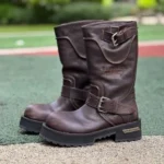 Balenciaga FW25 Venom Boots Retro Couple Style Motorcycle Boots