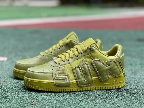 S2 Pure Original Air Force 1 CPFM Low Top Green FQ7069-200