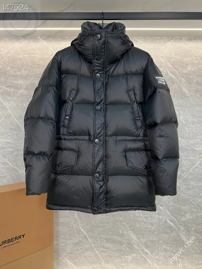 Burberry Down Jacket Luxury Men's Puffer Sizes M-2XL