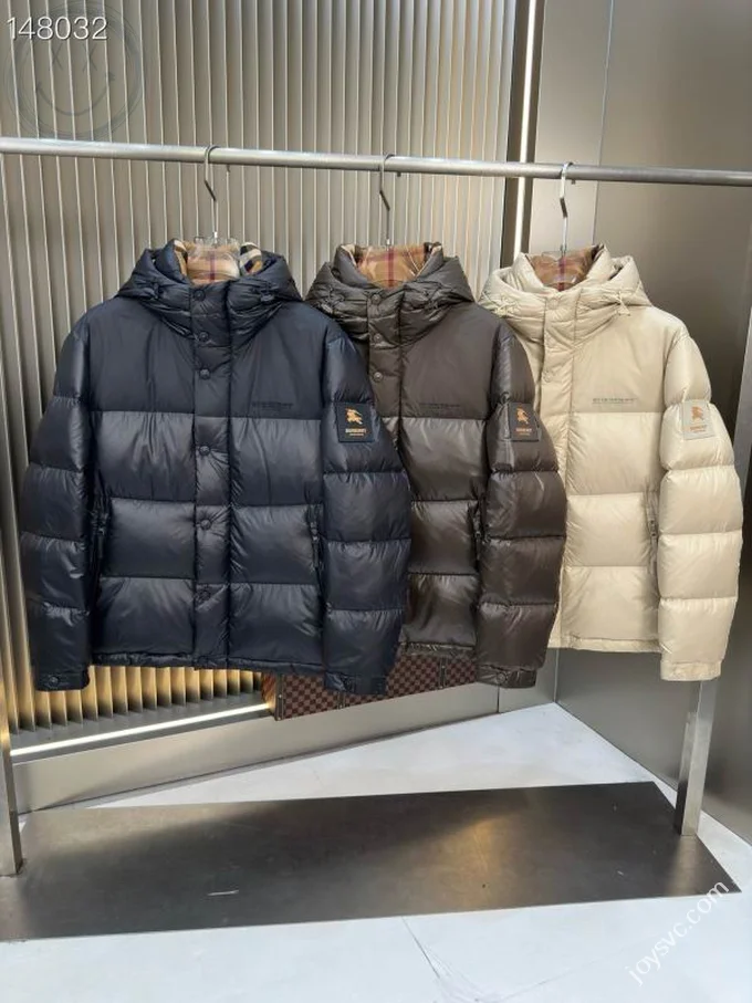 Burberry Down Jacket Luxury Men's Puffer Sizes M-3XL