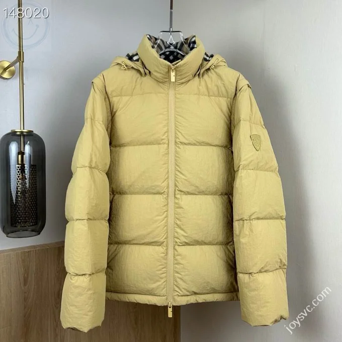 Burberry Down Jacket Luxury Men's Puffer Sizes M-3XL