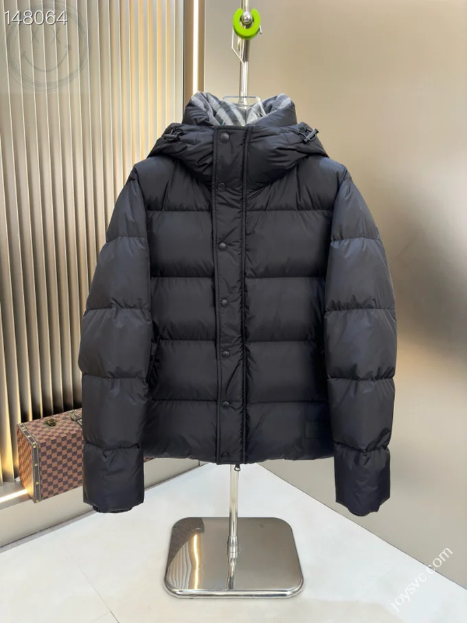 Burberry Down Jacket Luxury Men's Puffer Sizes M-3XL