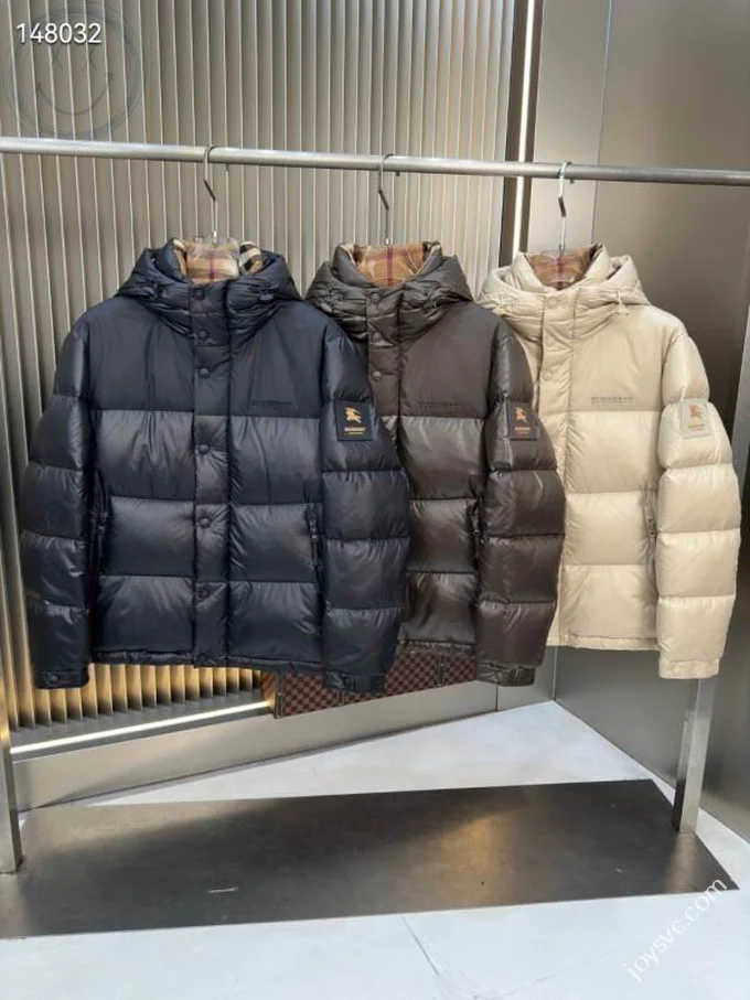 Burberry Down Jacket Luxury Men's Puffer Sizes M-3XL