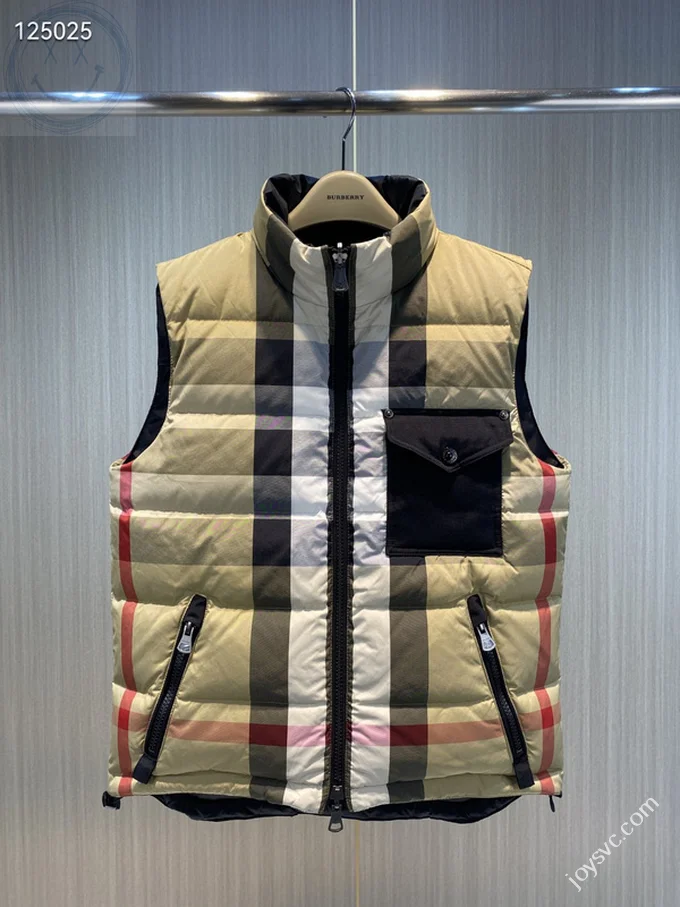 Burberry Down Jacket Luxury Men's Puffer Sizes S-2XL