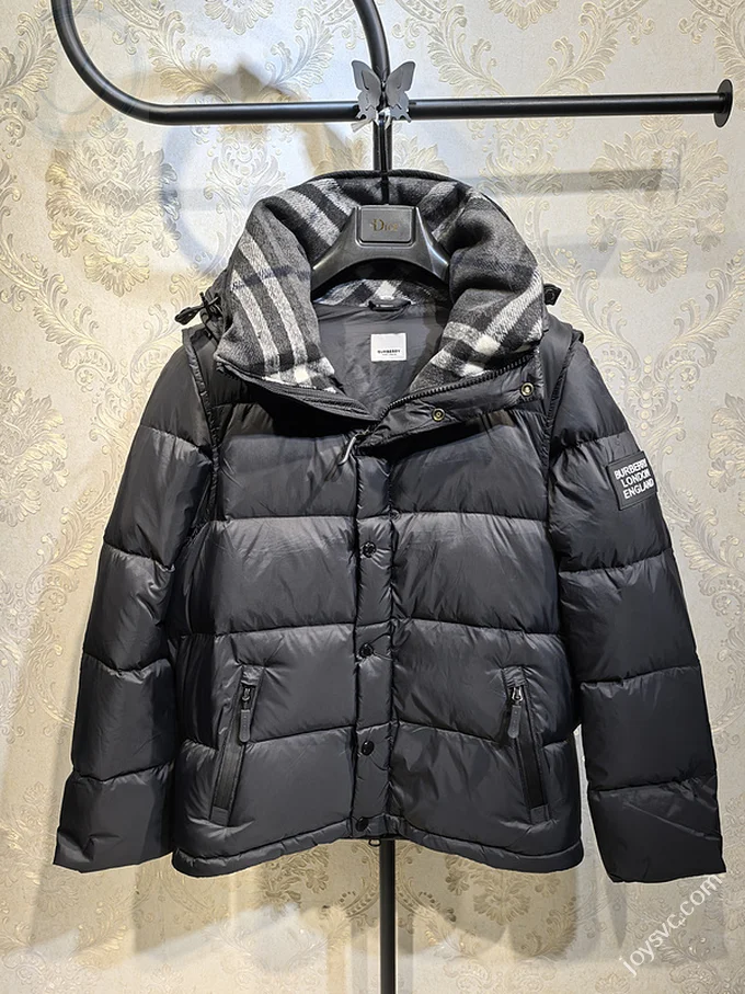 Burberry Down Jacket Luxury Men's Puffer Sizes S-2XL