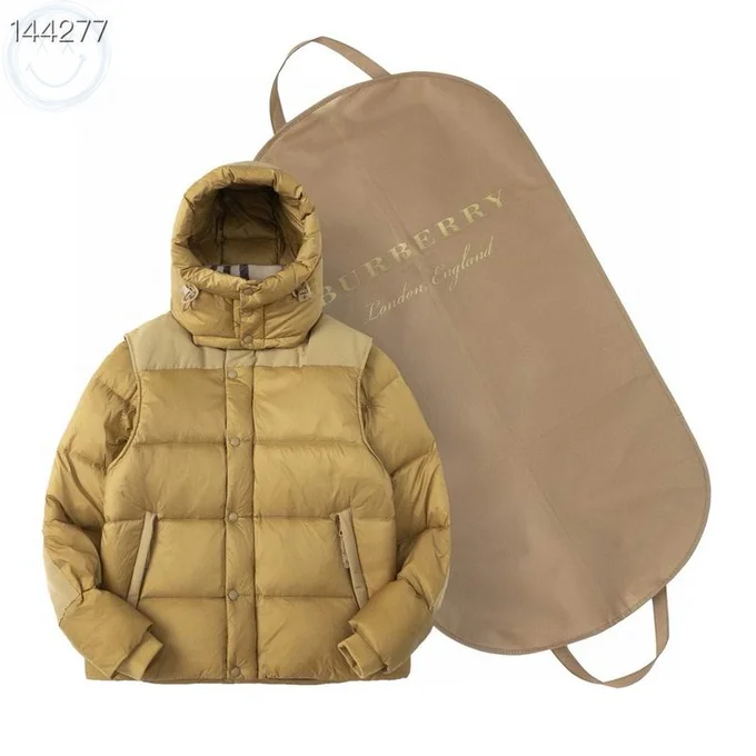Burberry Down Jacket Luxury Men's Puffer Sizes S-2XL