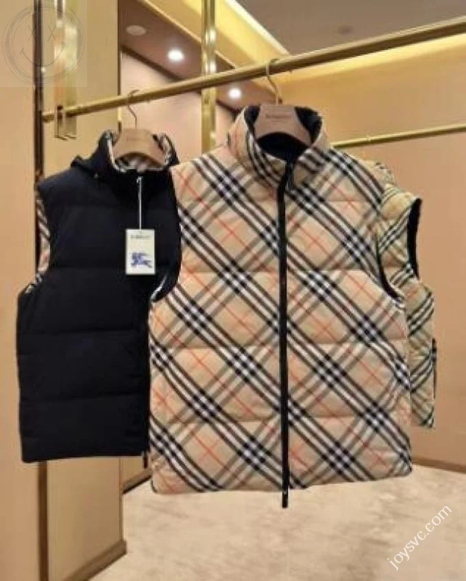 Burberry Down Jacket Luxury Men's Puffer Sizes S-2XL