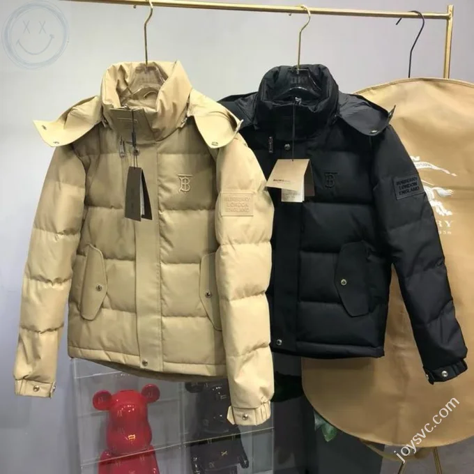 Burberry Down Jacket Luxury Men's Puffer Sizes S-2XL