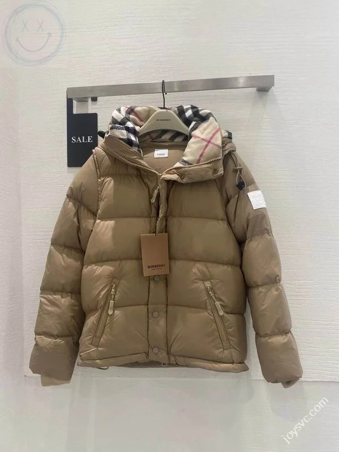 Burberry Down Jacket Luxury Men's Puffer Sizes S-2XL